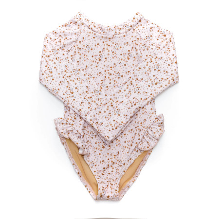 Detské plavky s dlhým rukávom UV 50+ Little Garden