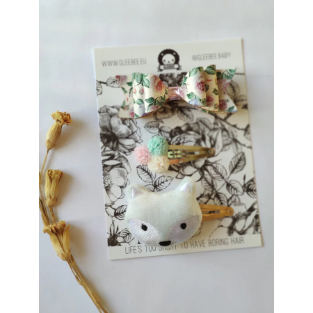 Sponka plyšová líška