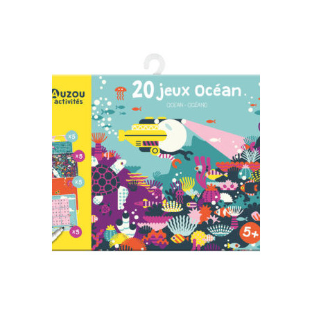 AUZOU 20 hier a aktivít s fixkou OCEÁN – zábava pre deti na tému mora AUZOU 20 hier a aktivít s fixkou OCEÁN – zábava pre deti na tému mora