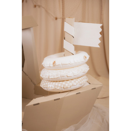 Detské nafukovacie koleso na plávanie Squares