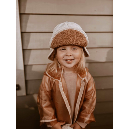 Zateplená šiltovka pre deti