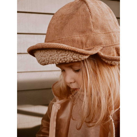 Zateplená šiltovka pre dievčatá