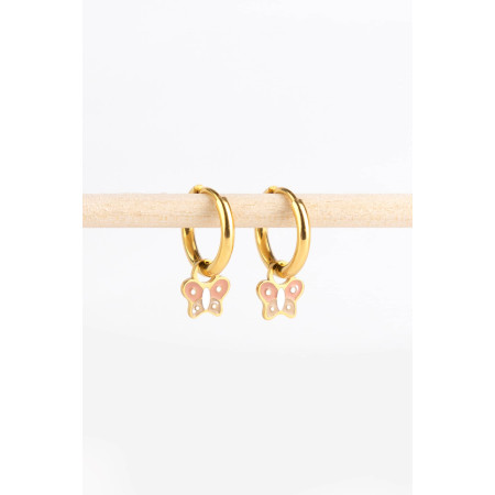 Prívesok z chirurgickej ocele Motýliky na náušnice