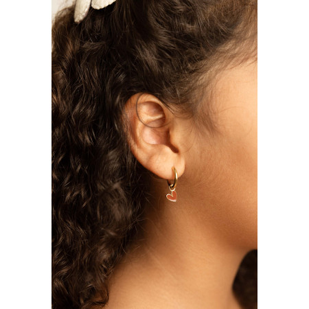 Prívesok Srdiečko z chirurgickej ocele - set