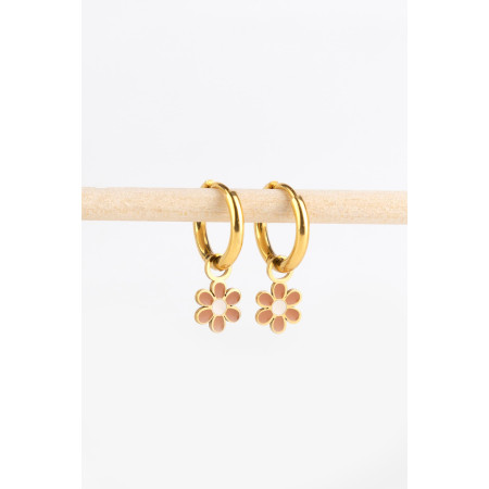 Prívesok pre deti z chirurgickej ocele Púdrový kvietok