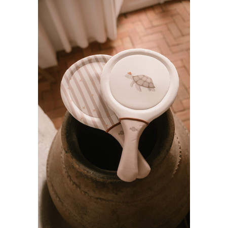 Detské plážové rakety - set 2 ks s loptičkou | NJU Brands