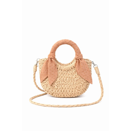 Detská pletená kabelka s ozdobnou mašľou | NJU Brands