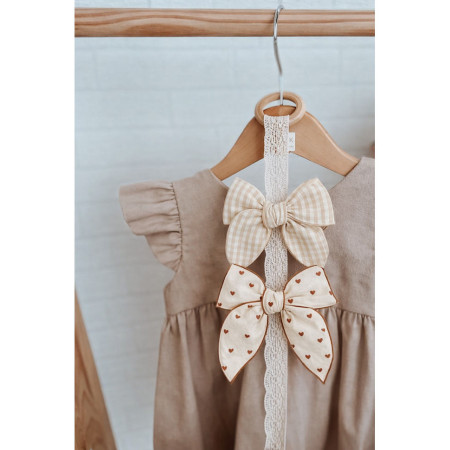 Detská mašľa do vlasov z organickej bavlny | NJU Brands