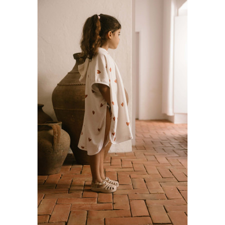 Detské plážové pončo s kapucňou | NJU Brands