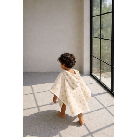 Detské plážové pončo s kapucňou - rôzne vzory